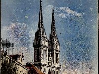 Kaptol 1921. godine, razglednica